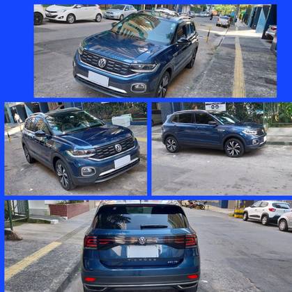 VOLKSWAGEN T-CROSS 1.4 250 TSI TOTAL FLEX HIGHLINE AUTOMÁTICO